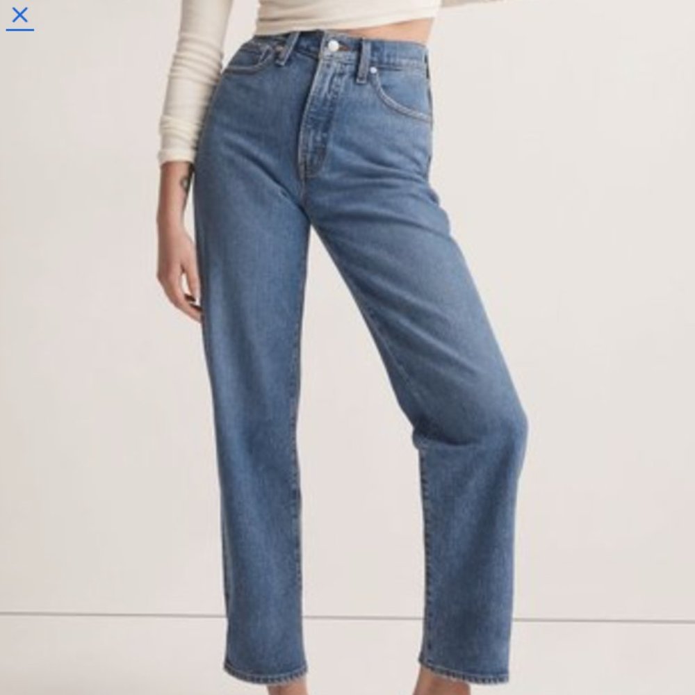 NWT Earlwood Wash The Tall Perfect Vintage Straight-Leg Jeans - Women's Tall